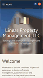 Mobile Screenshot of linearproperty.com